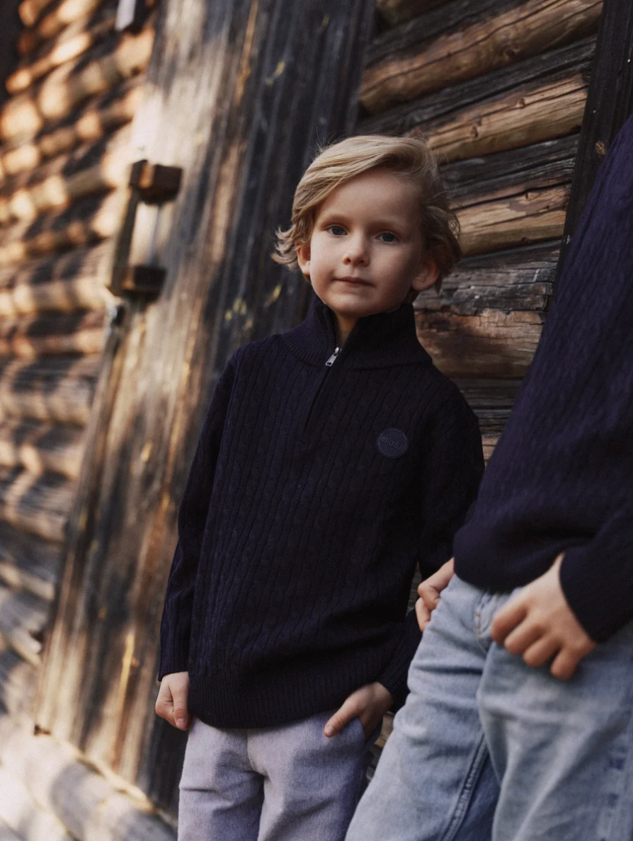 Henry Merino Sweater Navy