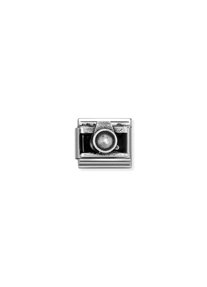 Oxidized Silver Camera