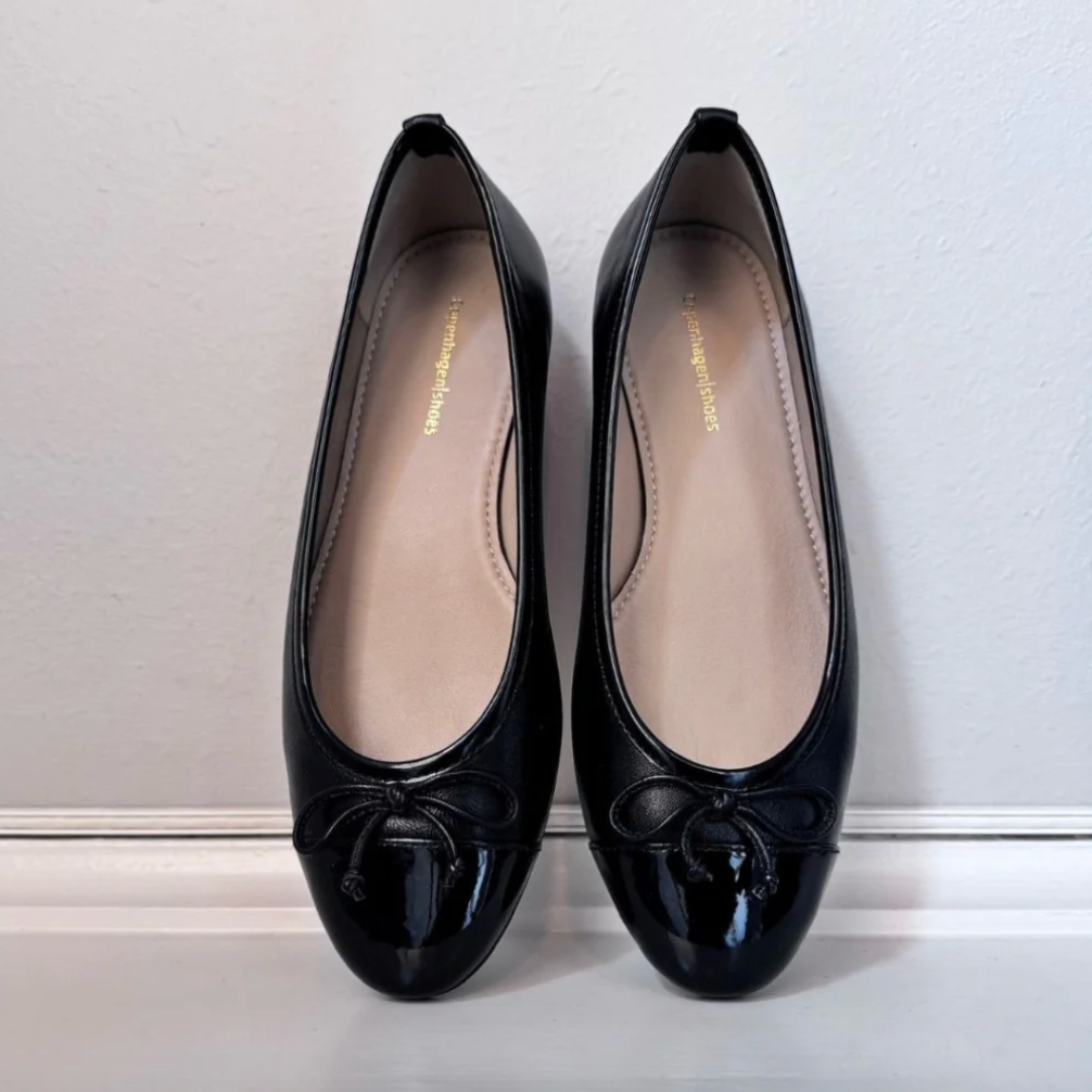 Like Moving Ballerina Patent Toe