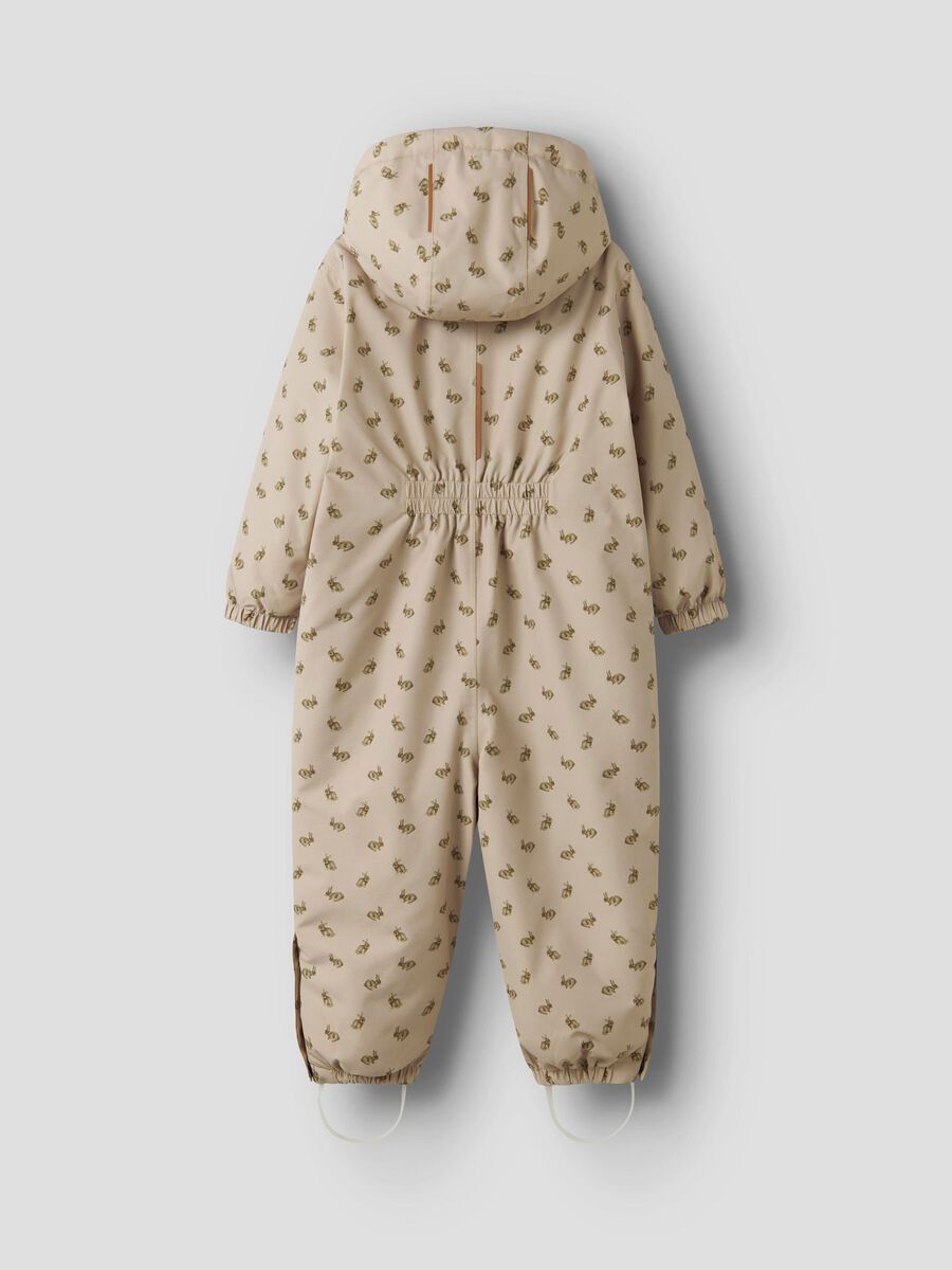 Lasno Snowsuit Oxford Tan Rabbit
