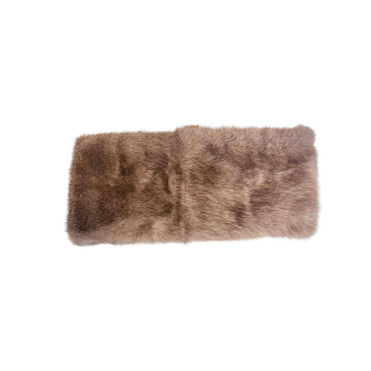 Fuskepels Pannebånd Korthåret Taupe