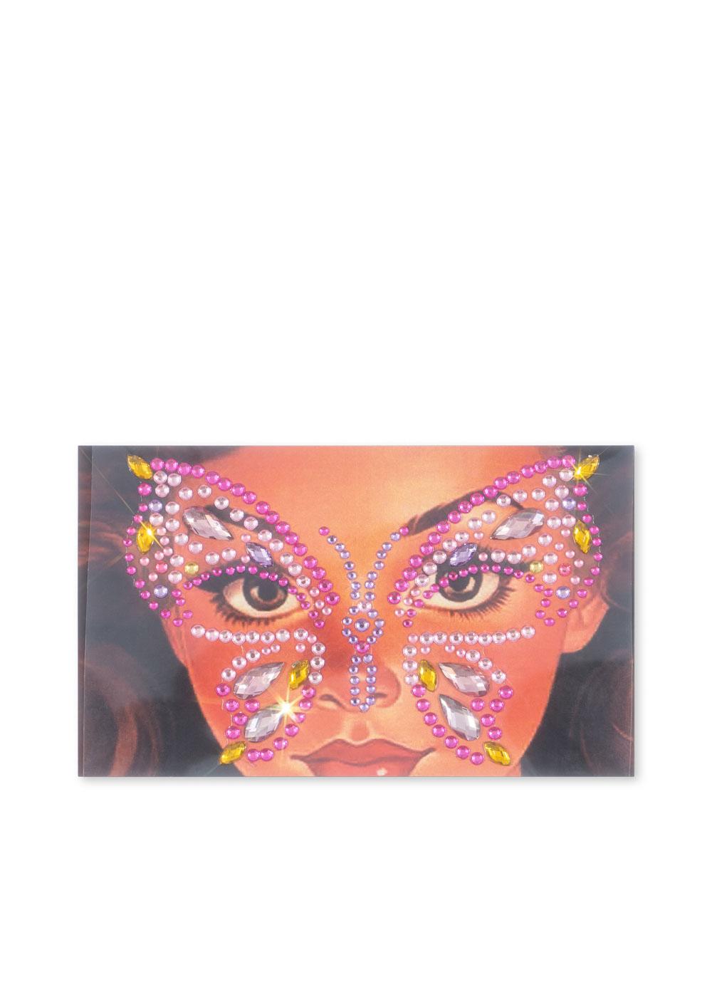 Butterfly Face Jewels Multi