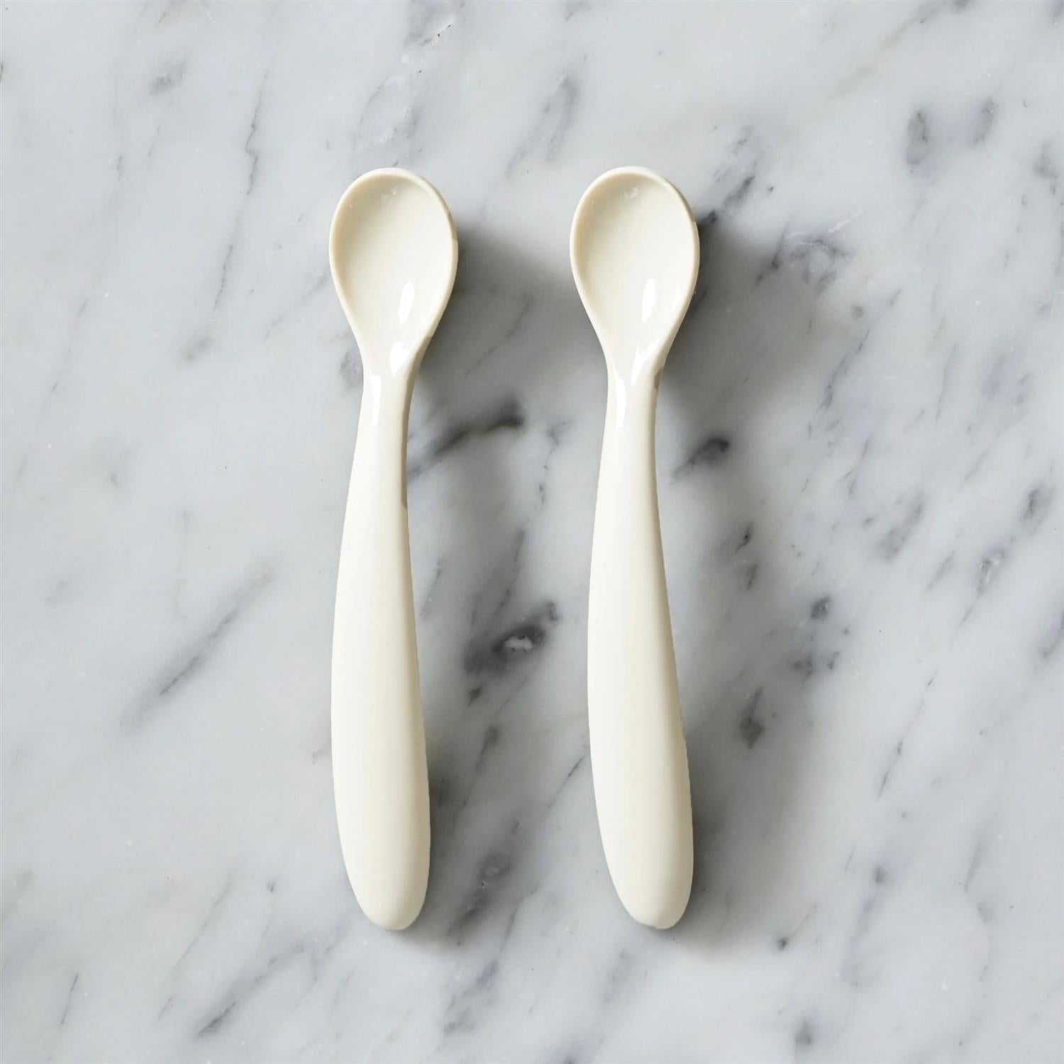 Feeding Spoons (2-pack) Cream
