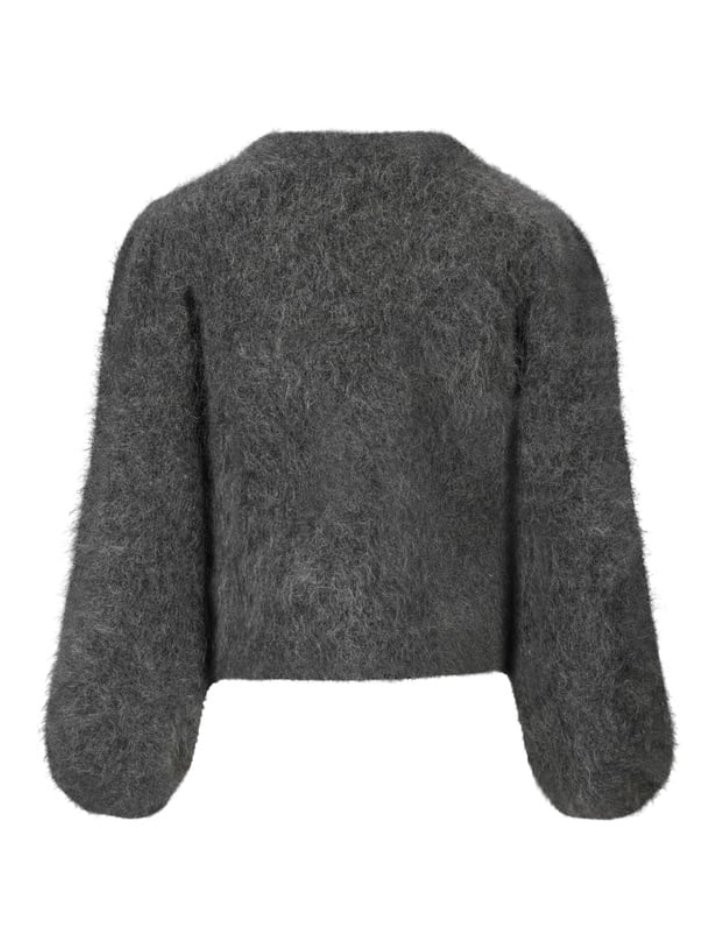 Amelia Chunky Cardigan Charcoal