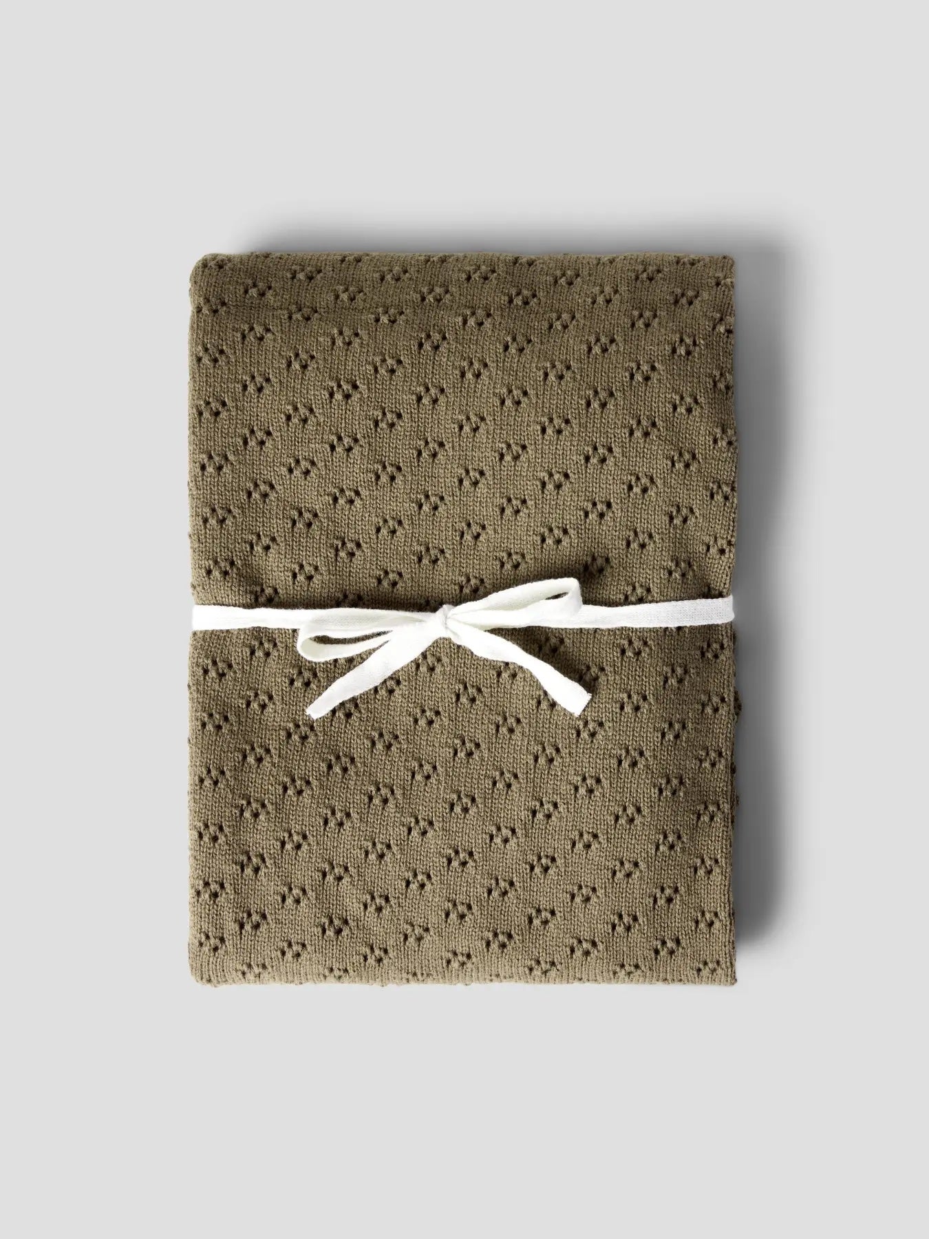 Nilio Knit Blanket Sepia Teak