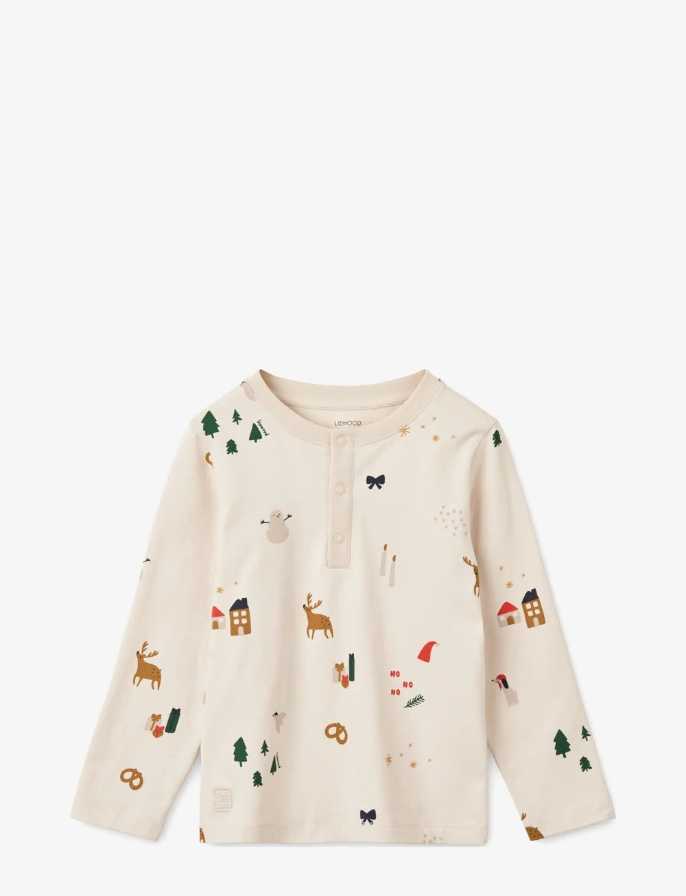 Wilhelm Printed Pyjamas Set Holiday/Sandy