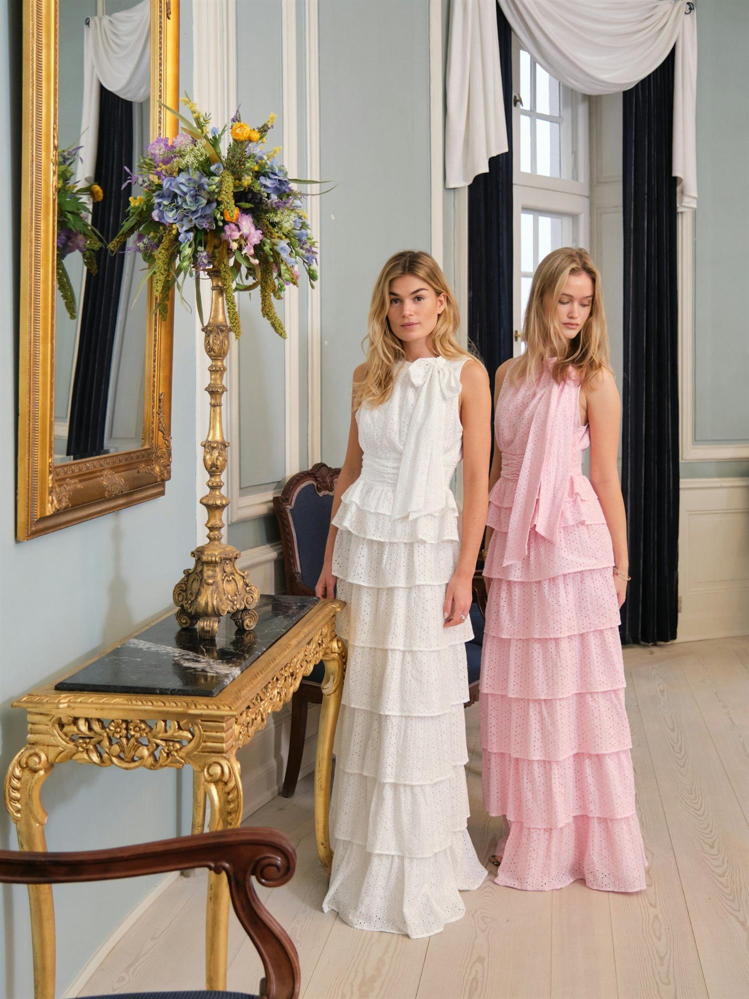 Morris Emb Skirt Light Pink