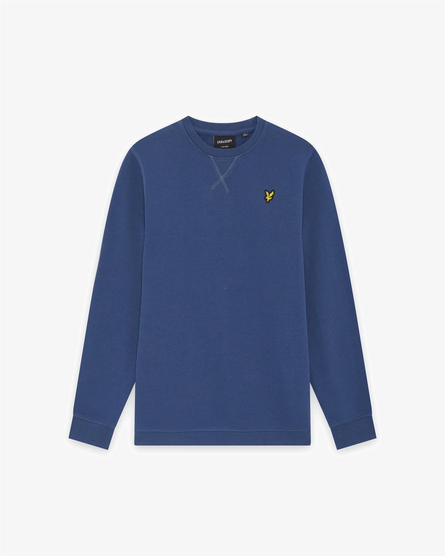 Crew Neck Sweatshirt Dark Cornflower