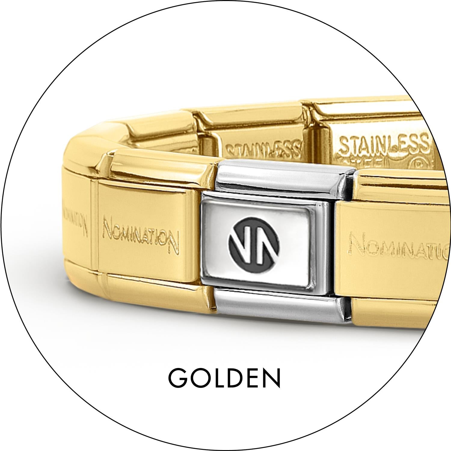 18 LINKS, COMPOSABLE CLASSIC BAND, GOLD