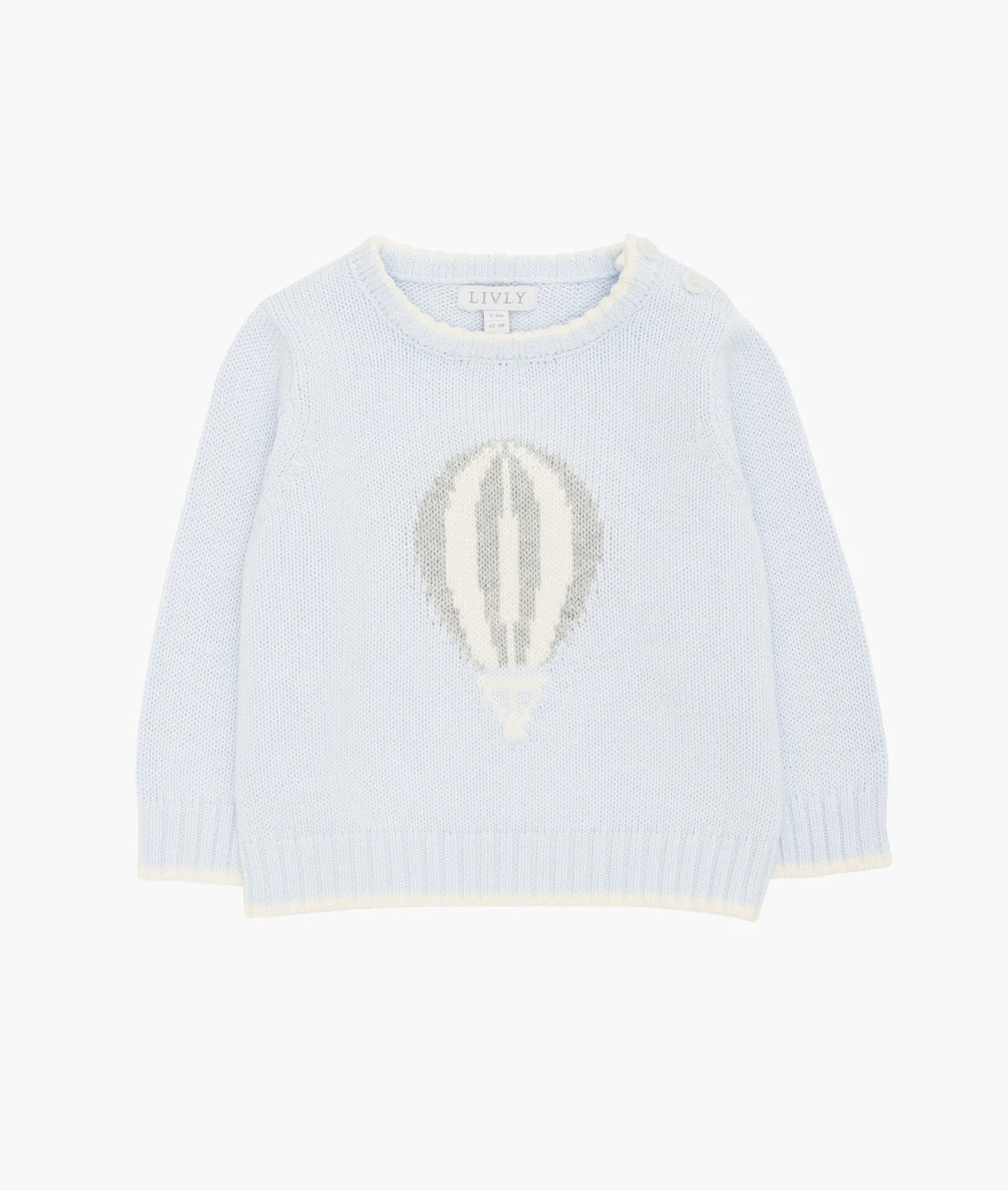 Air Balloon Sweater Baby Blue