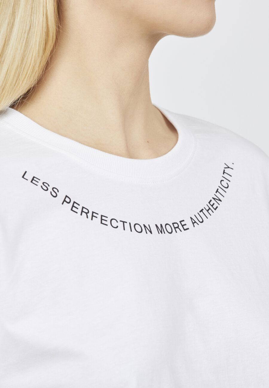 Heda Loose Tshirt White/Black