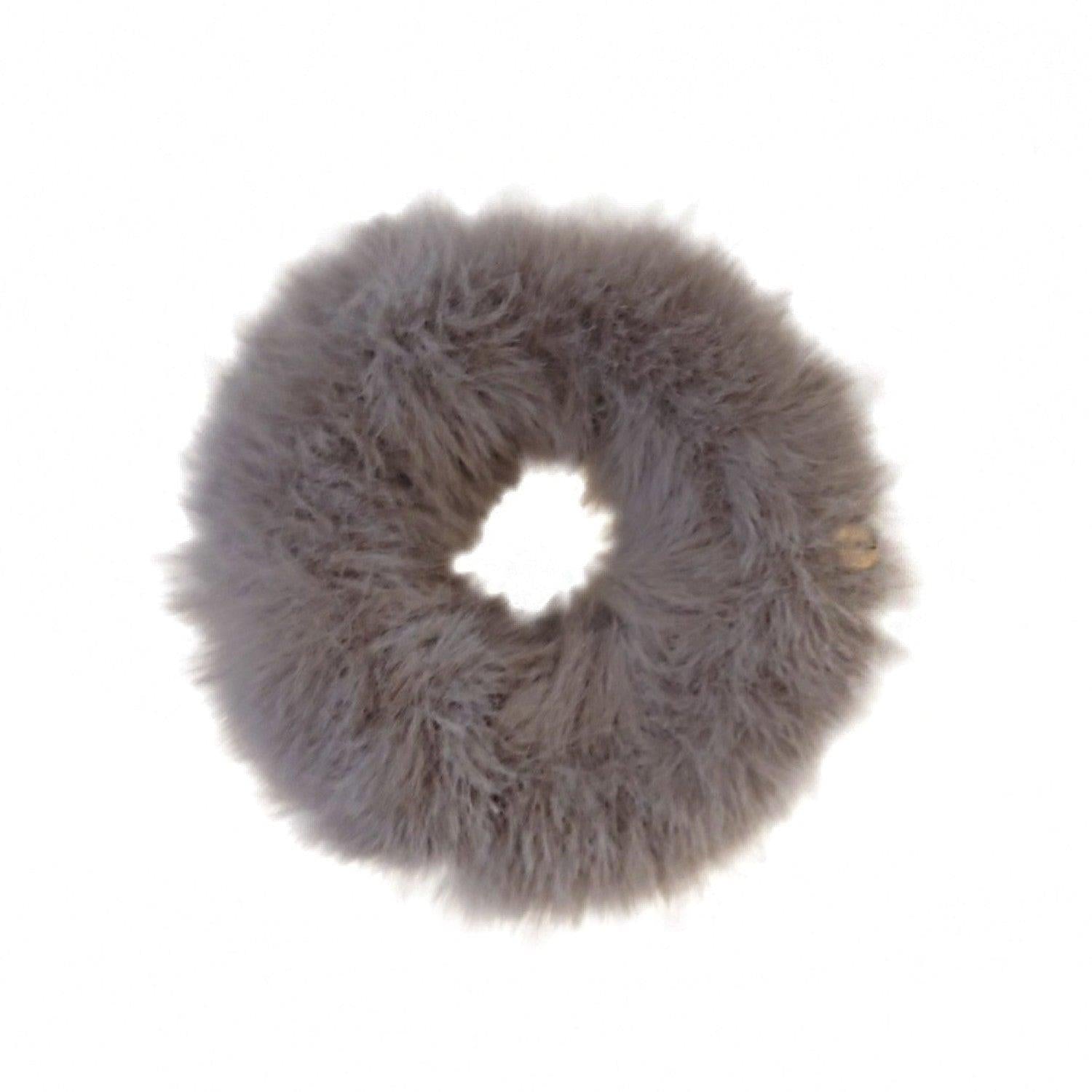 Hårstrikk Fuskepels Grå