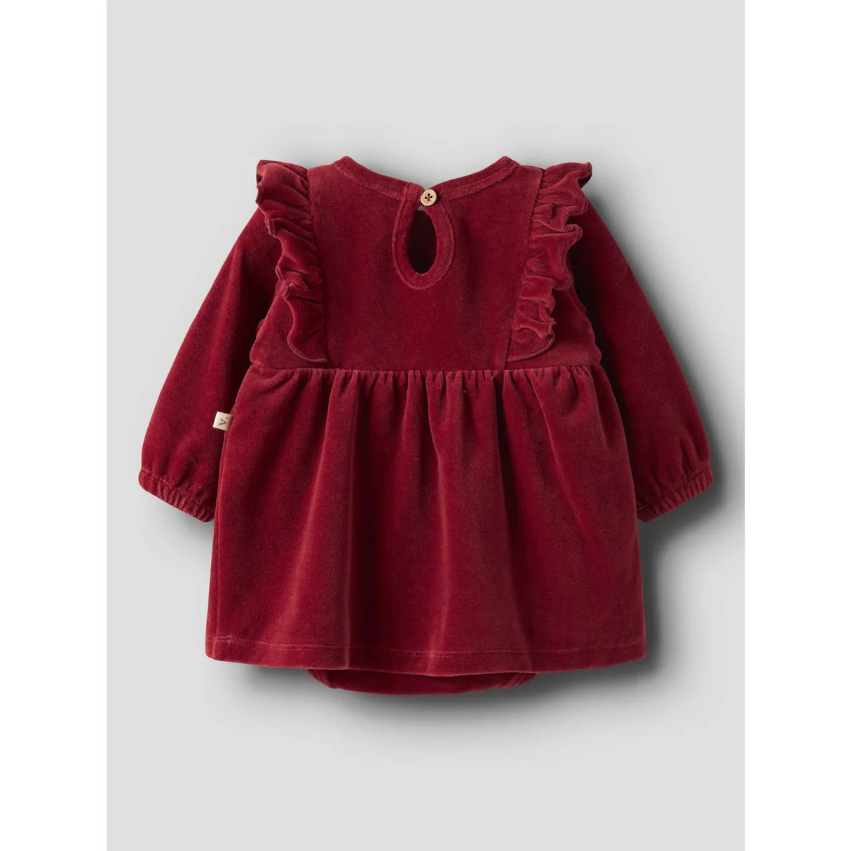 Saga Sag Ls Body Dress Baby Red Dahlia