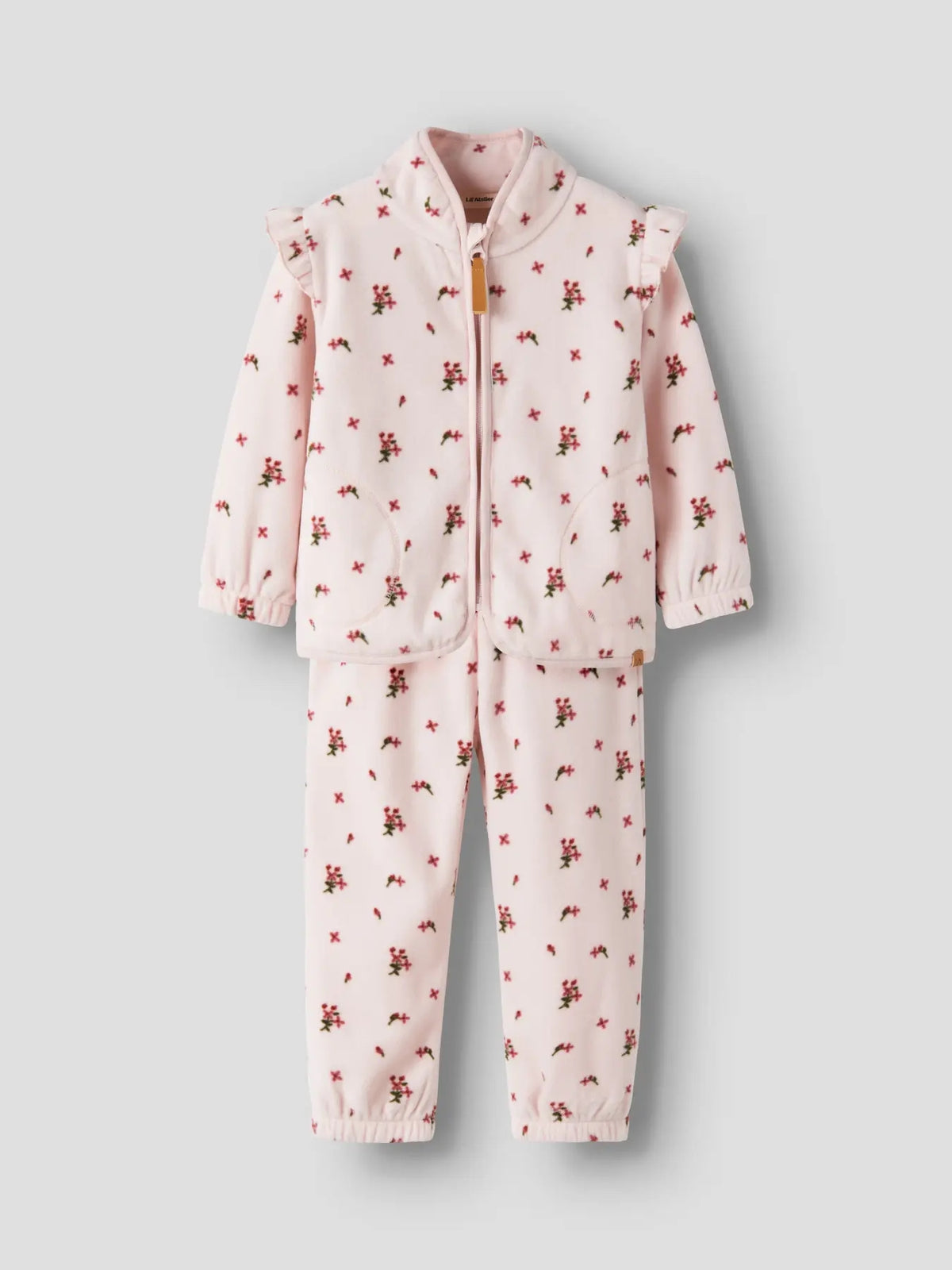 Laspektra Fleece Set Hushed Violet/Flowers