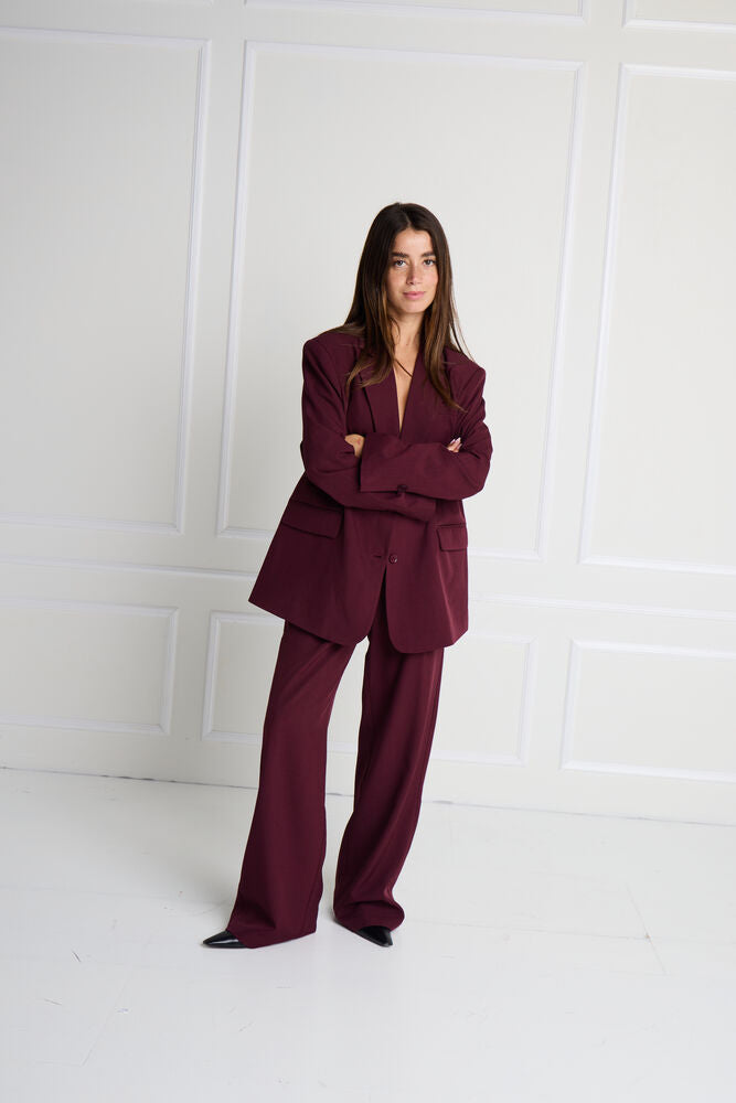 Fava Oversized Blazer Port Royale Melange