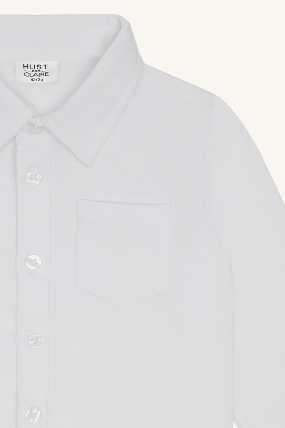 Ravn Skjorte Solid White