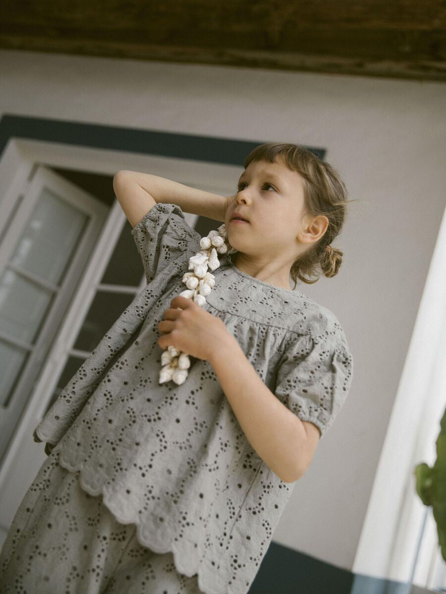 Dally Loose Shirt Forest Fog