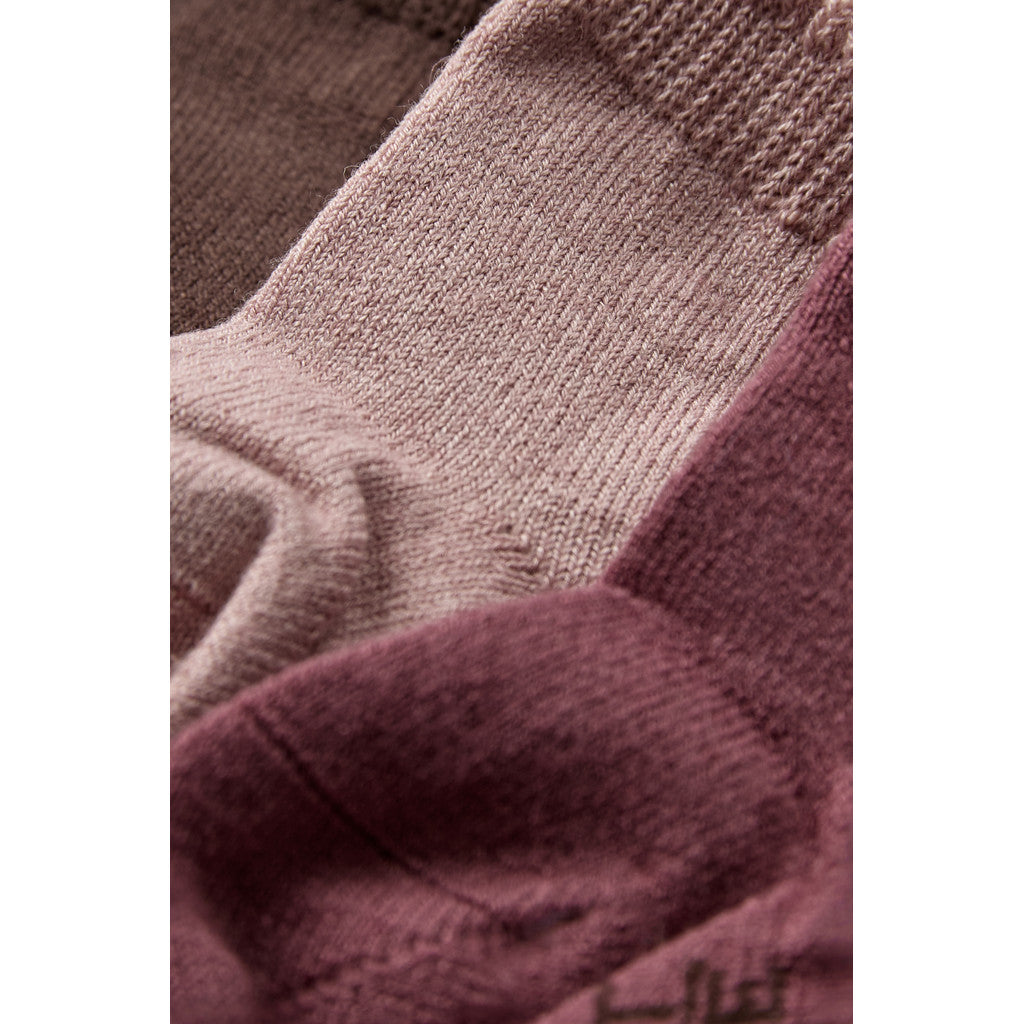 Foty 3-Pack Socks Wool/Bamboo Old Rose