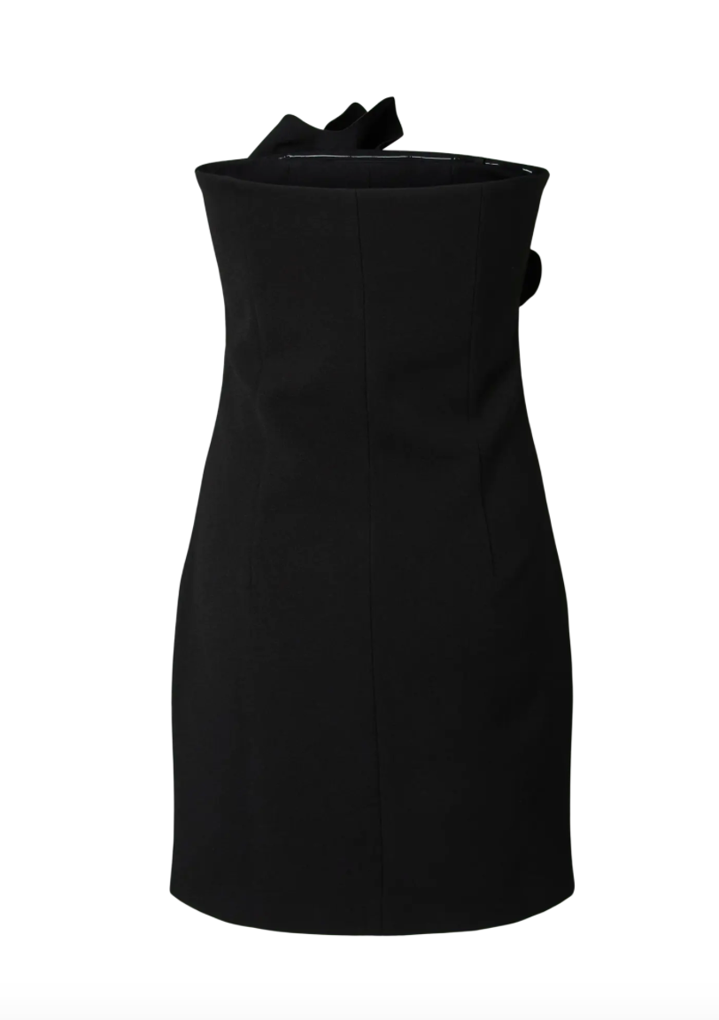 YASSHARMA Bandeau Dress Sharkskin