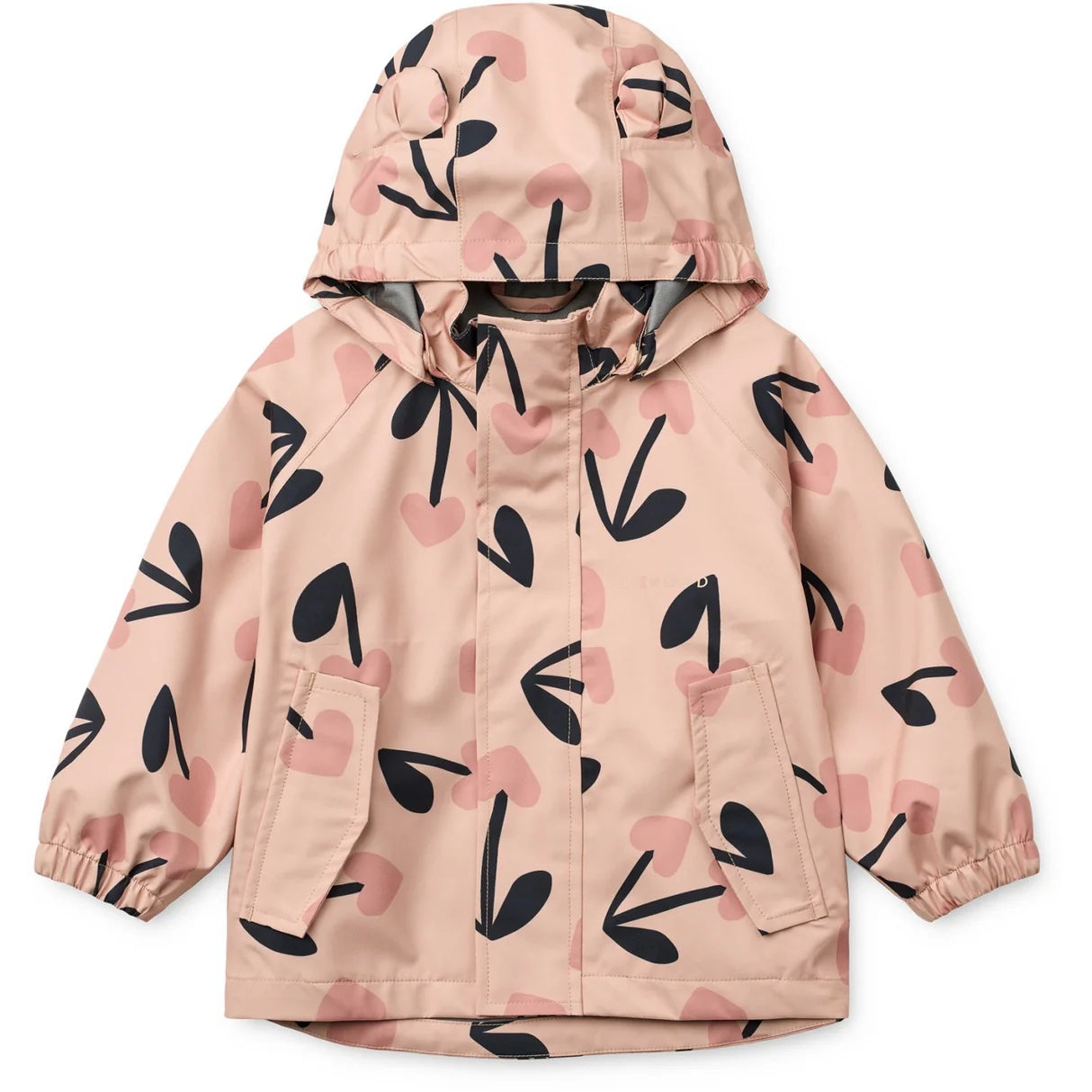 Manu Rainwear Set Mega Cherry Heart/Rosey Mix