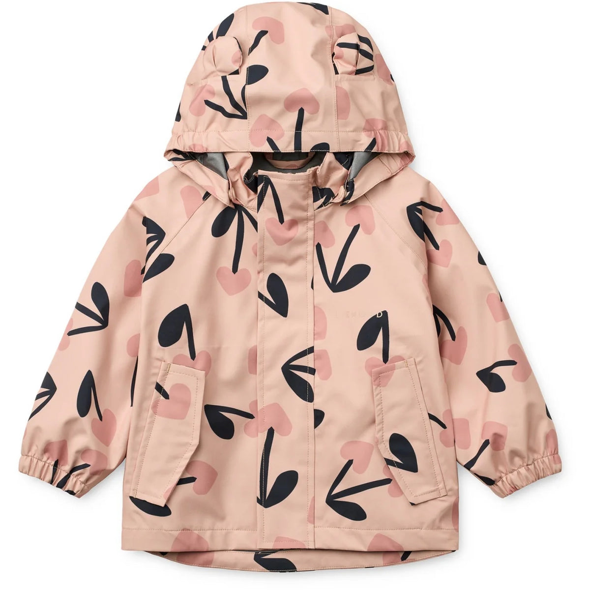Manu Rainwear Set Mega Cherry Heart/Rosey Mix