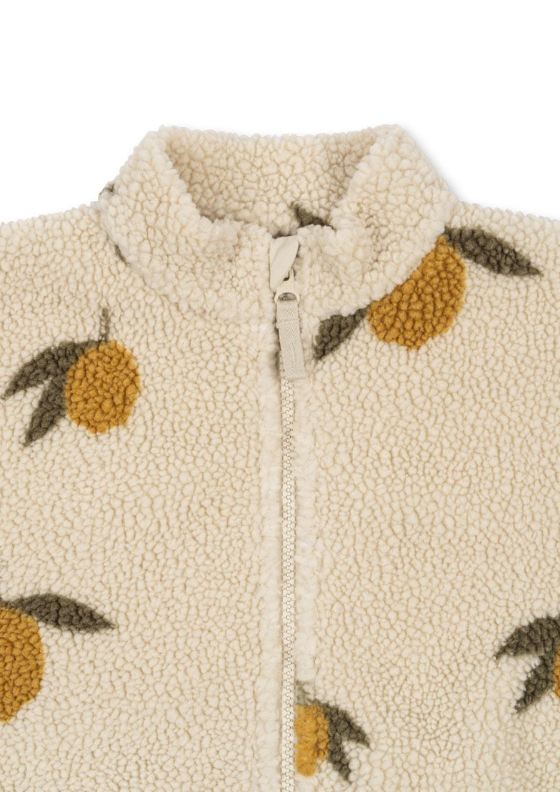 Jody Teddy Jacket Mon Grand Citron