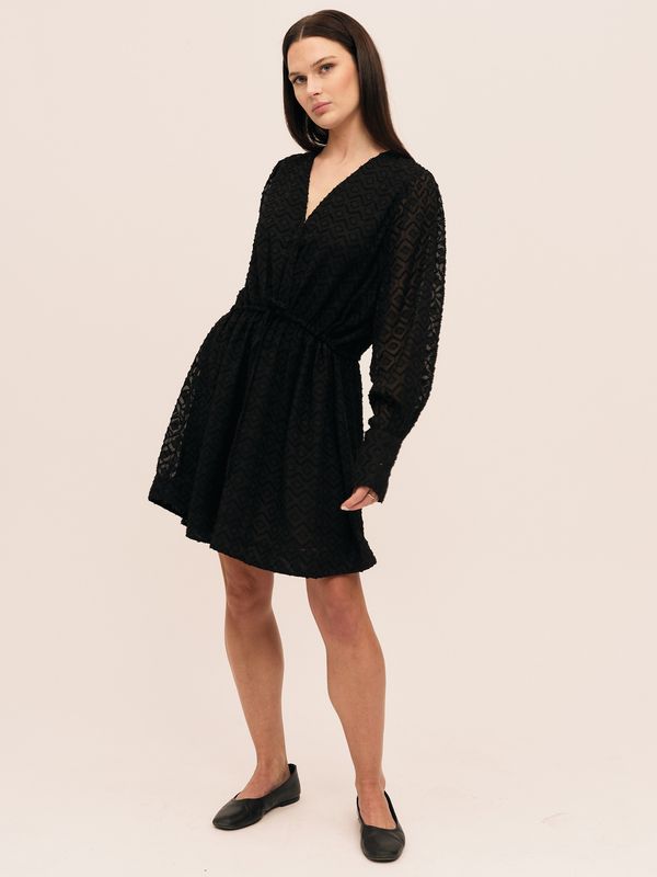 Mimosa Short Dress Black