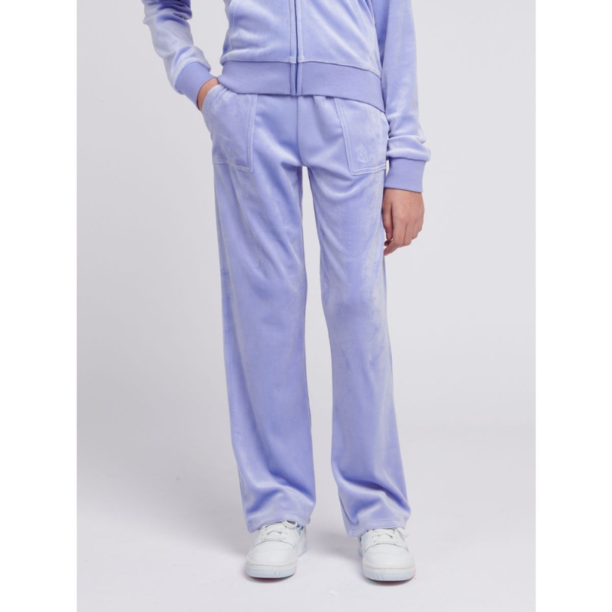 Tonal Velour Jogger Jacaranda