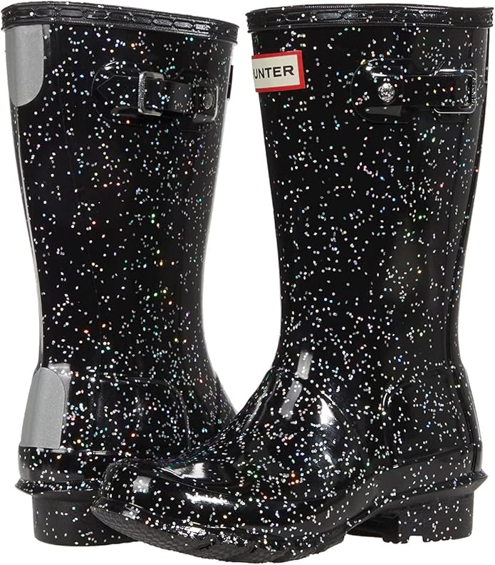 Junior Originals Giant Glitter Boot Black