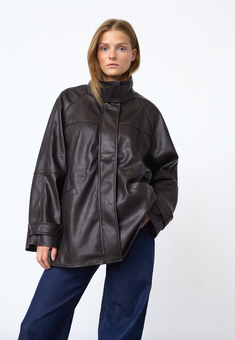 Livio Jacket Dark Chocolate