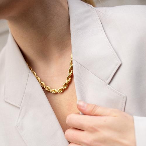 Chunkey Rope Necklace