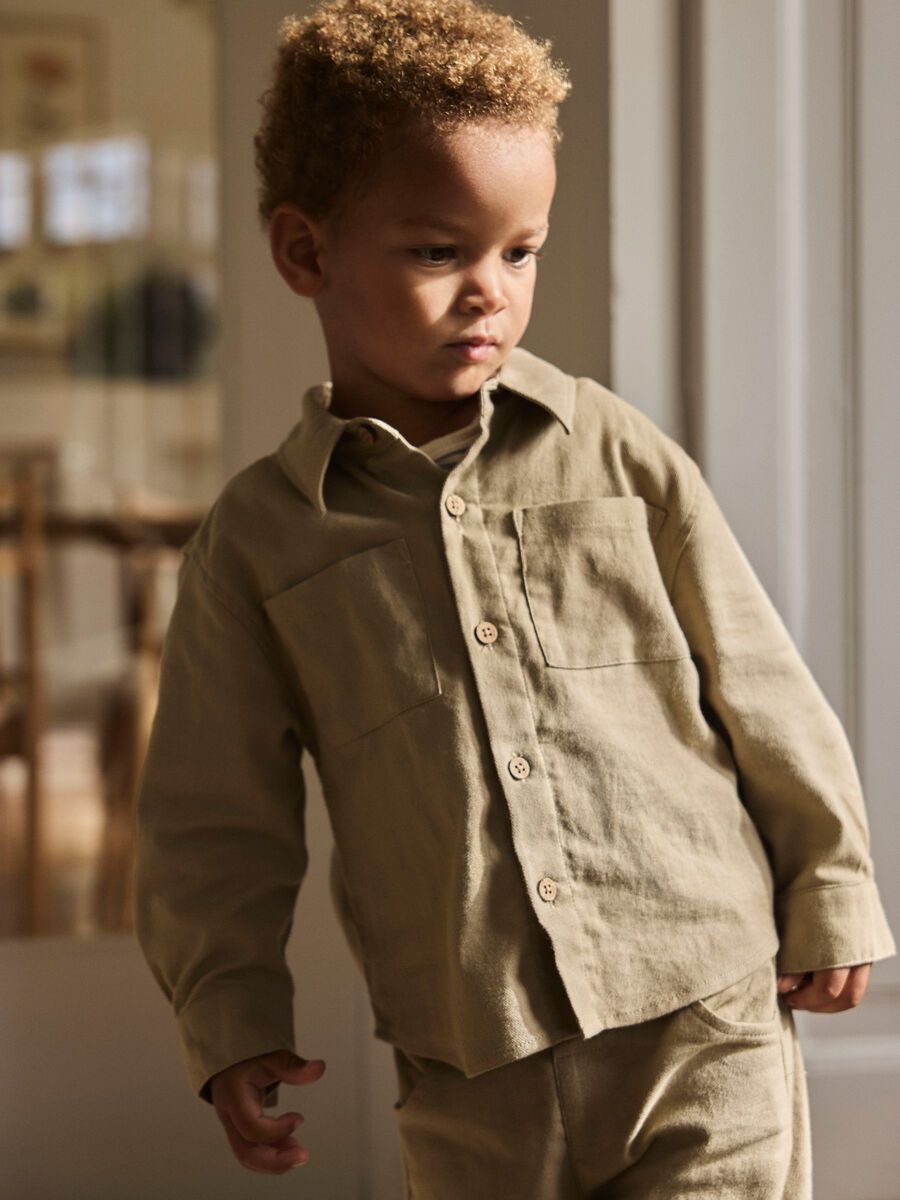 Koa Ls Loose Shirt Twill