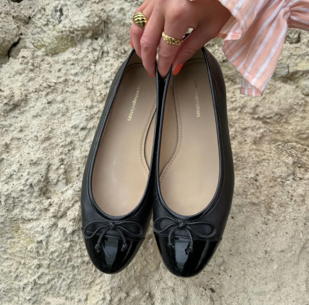Like Moving Ballerina Patent Toe