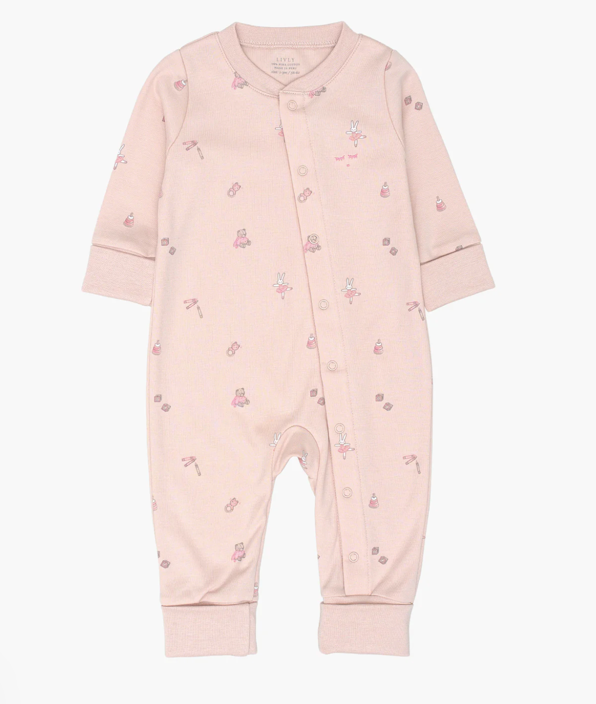 Playroom Overall Pink