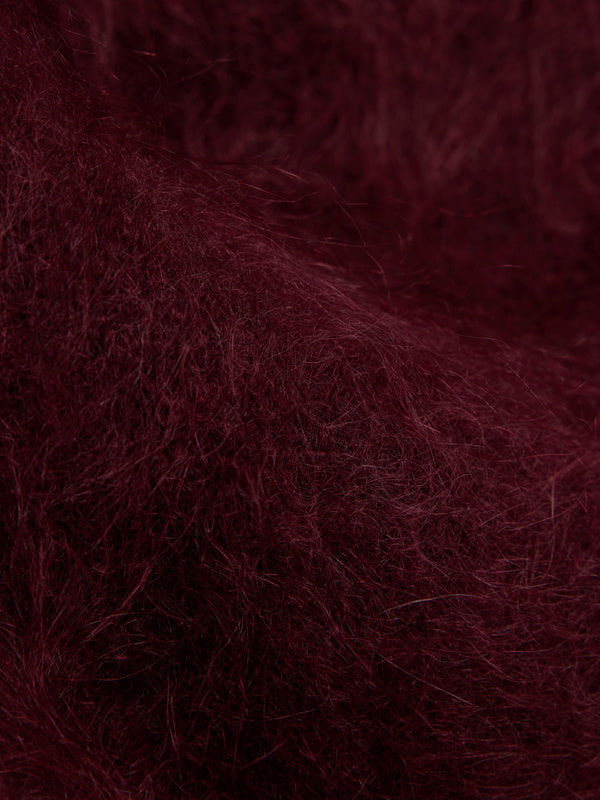 Li Chunky Sweater Oxblood