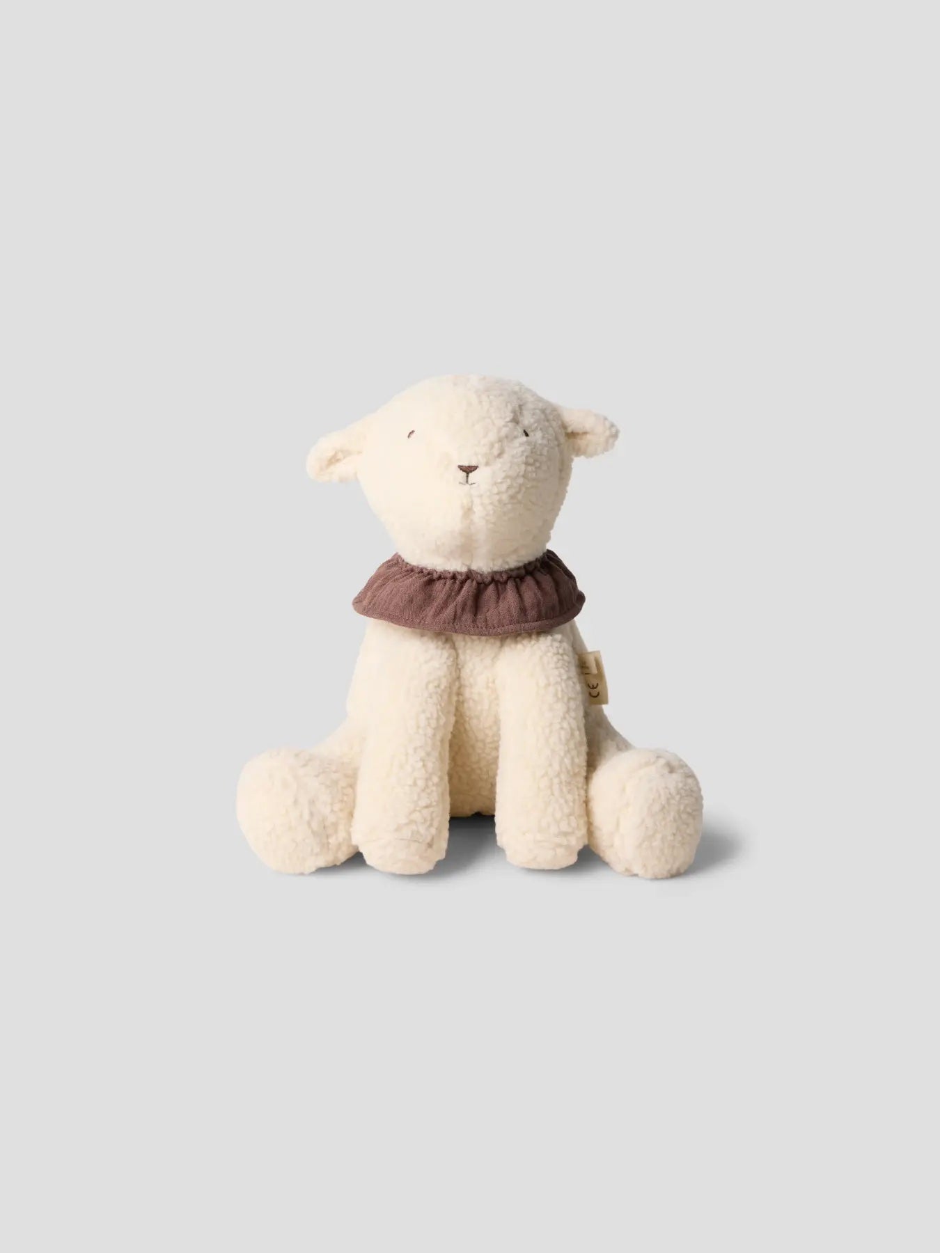 Noa Sheep Sherpa Toy Turtledove Teak