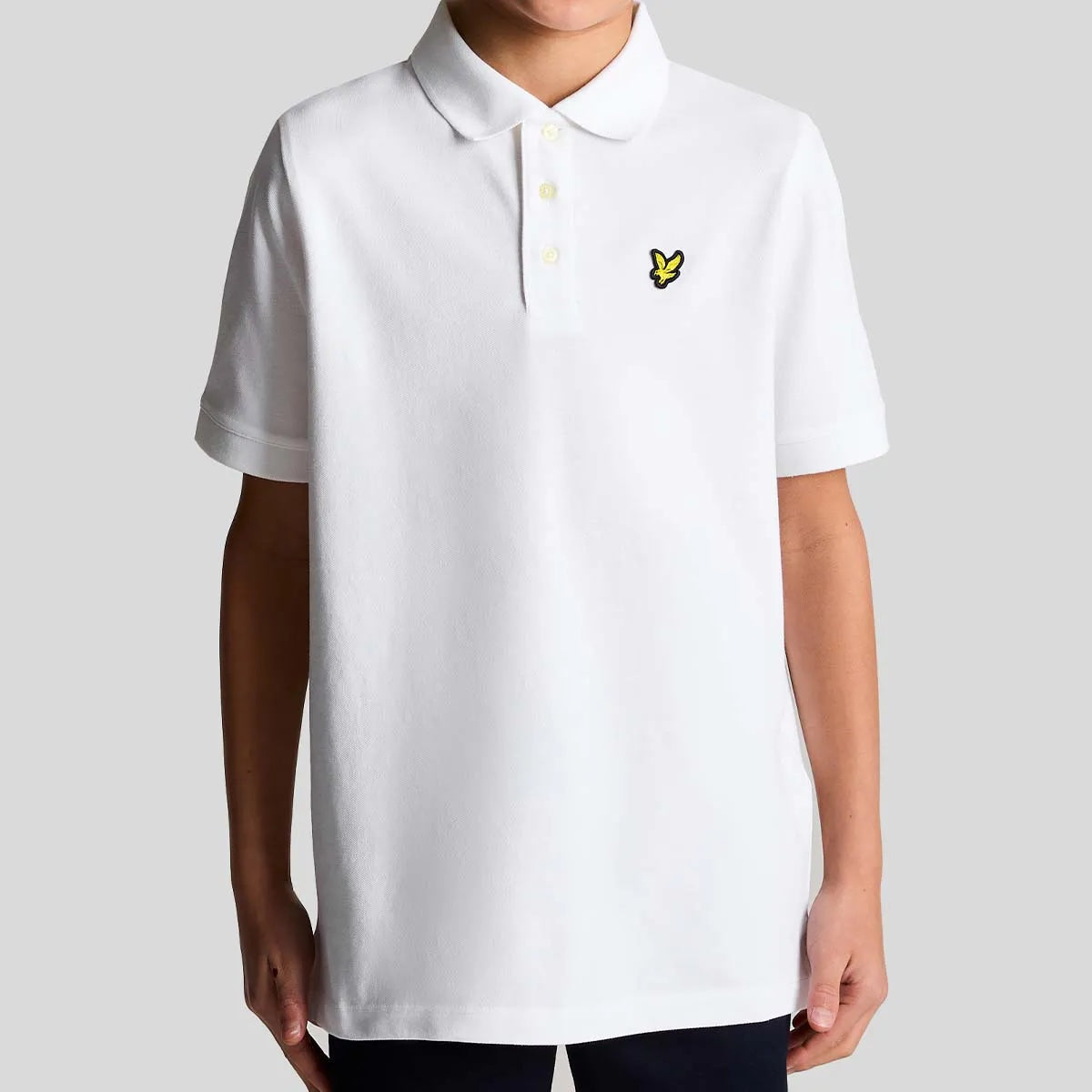 Plain Polo Shirt White