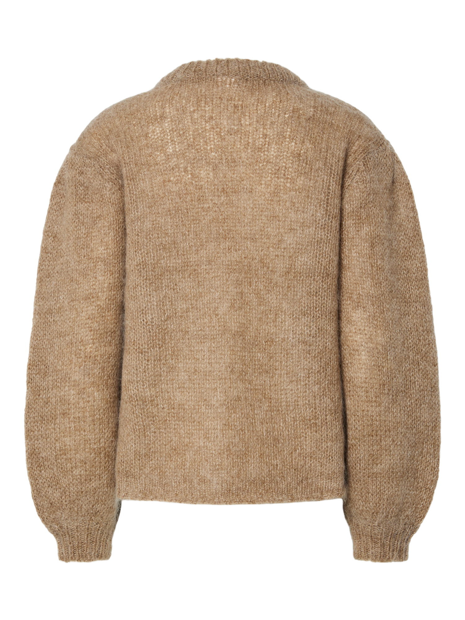 YASLAMBU O-Neck Pullover Sepia Tint