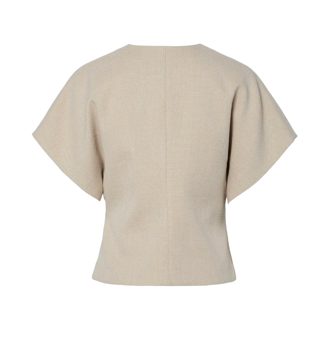 YASCOMIRA SS Blazer Oatmeal