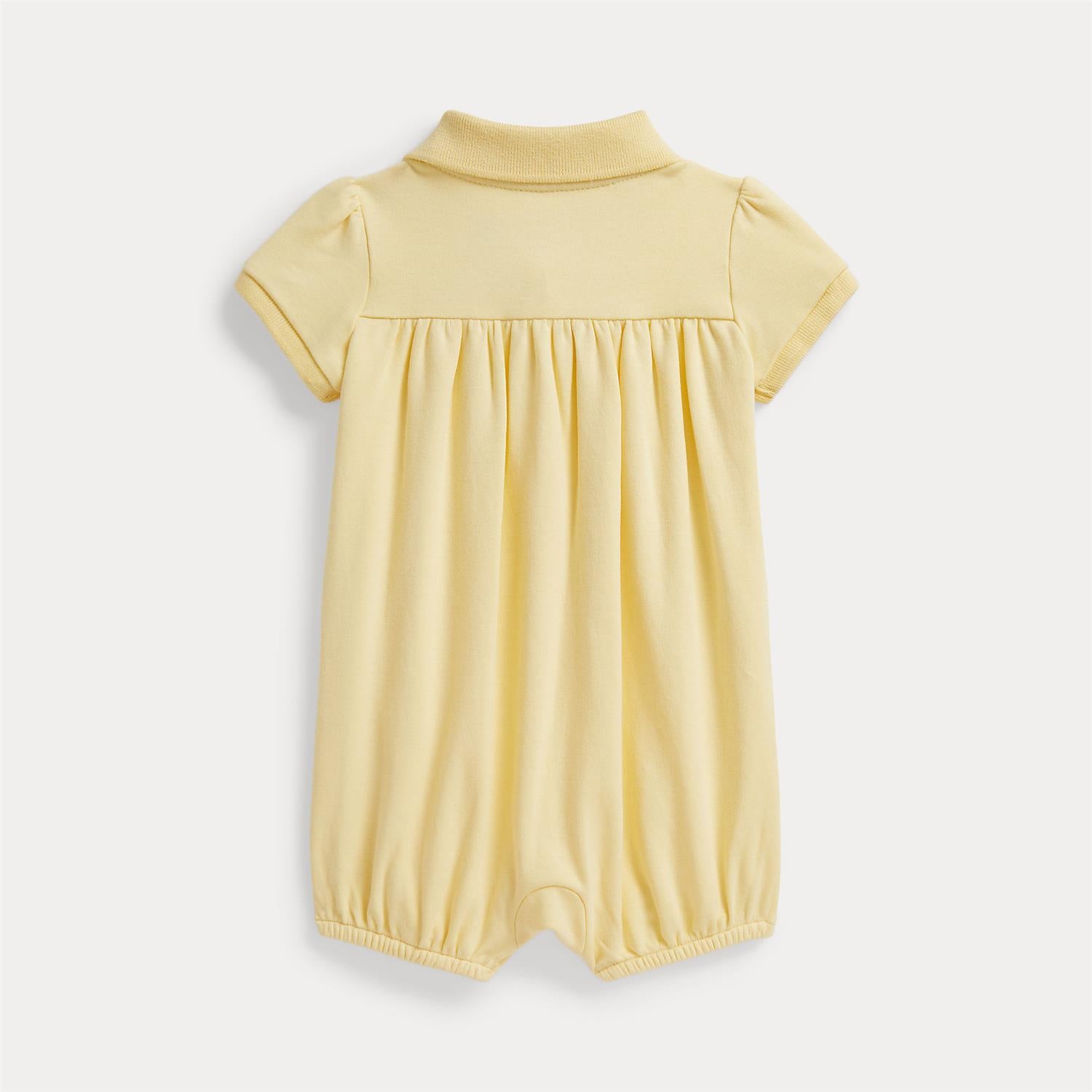 Cotton Interlock Polo Bubble Shortall T-Bird Yellow/Blue PP