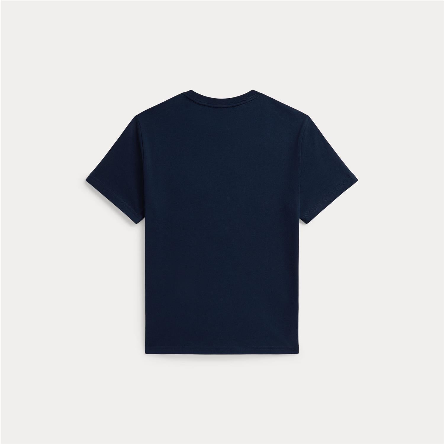 Cotton T-shirt Jersey Bear Newport Navy