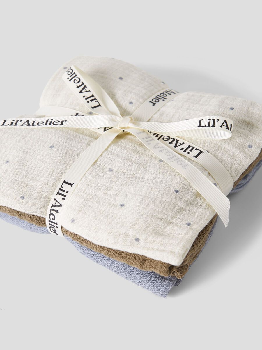 Nisley 3Pack Nappies Turtledove/Sepia Tint