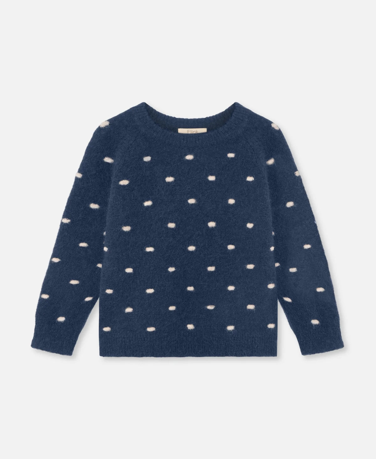 Star Alpaca Polka Pullover Insignia Blue/Sandshell