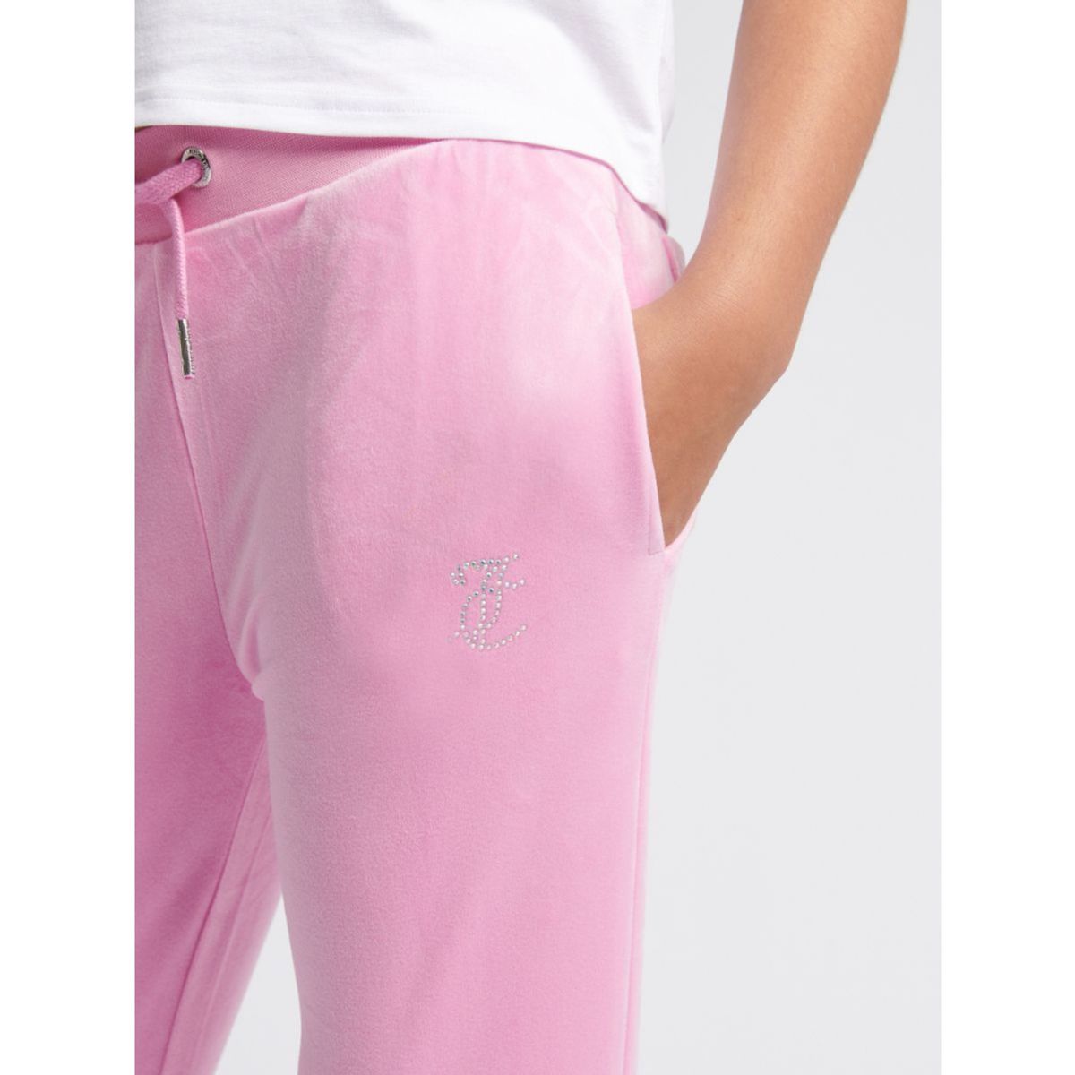 Diamante Bootcut Jogger Pinky Lilac