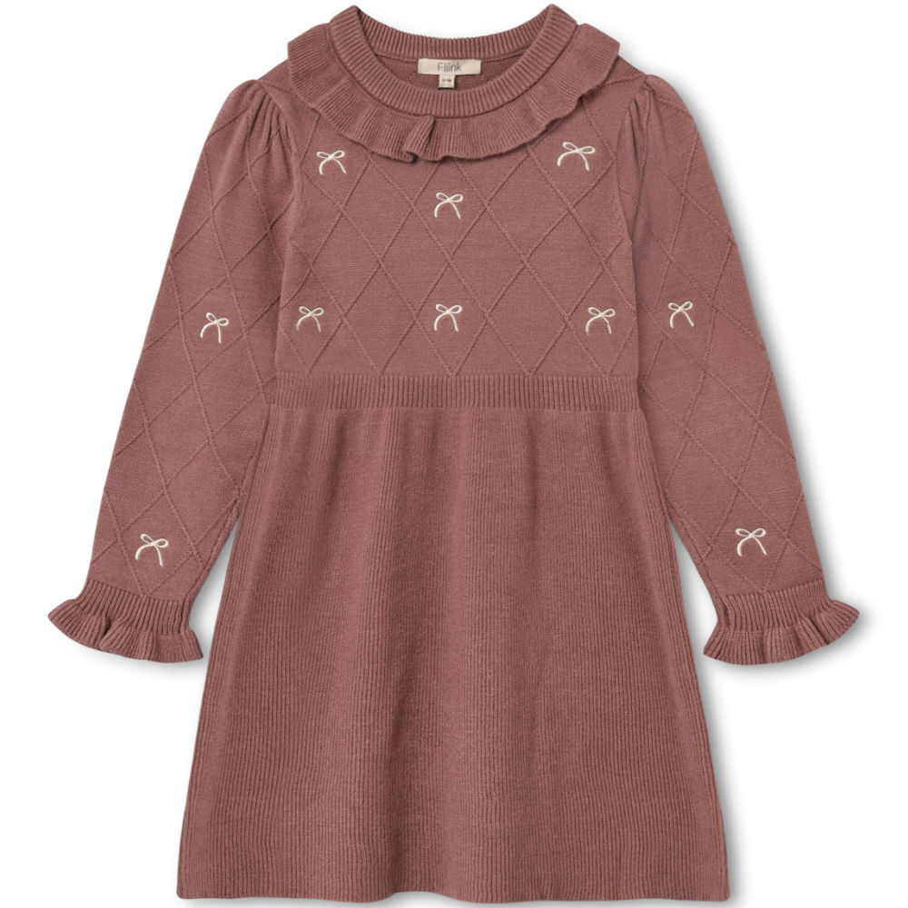 Alon Sløyfe Kjole Ash Rose