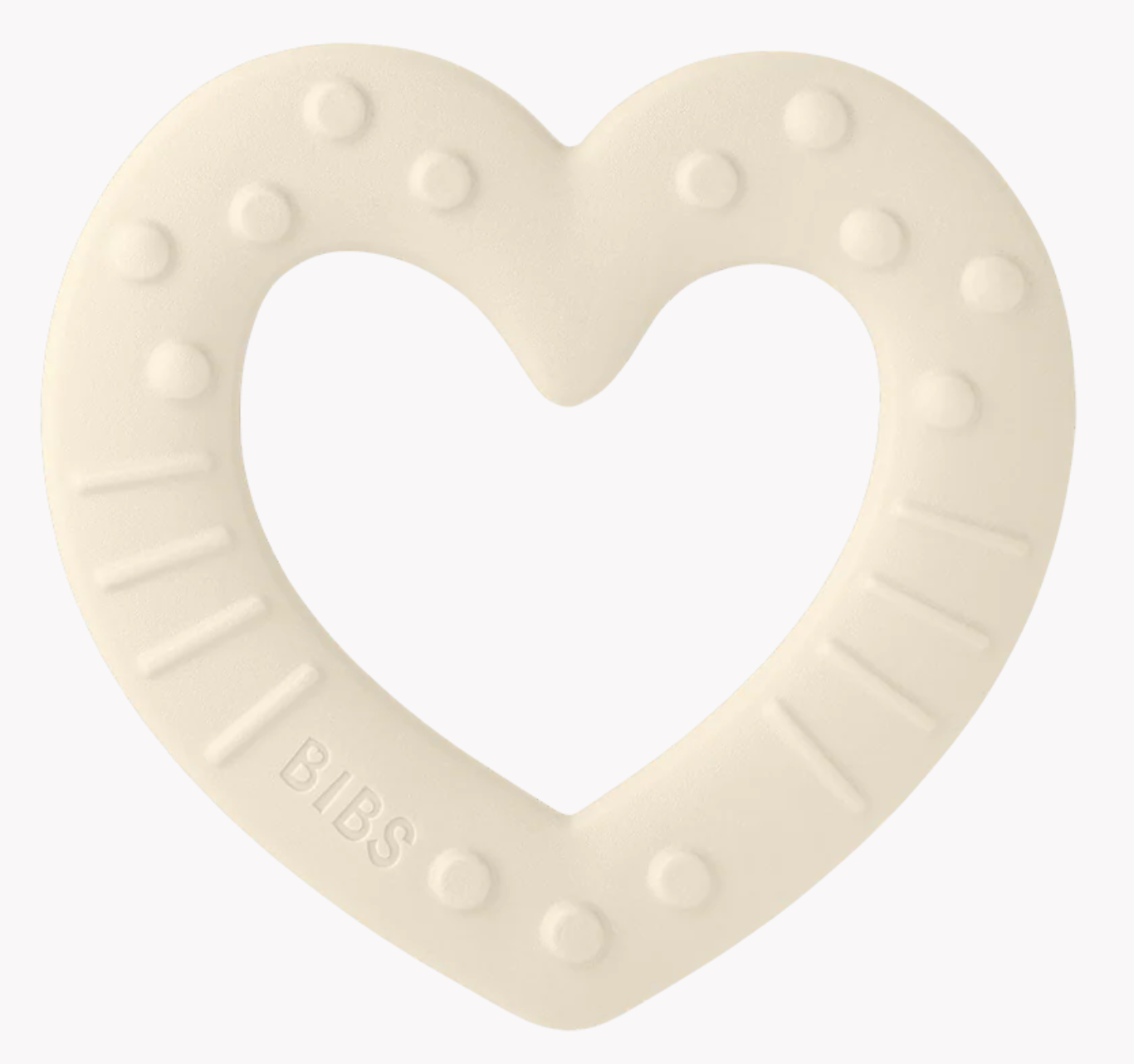 Baby Bitie Heart Ivory