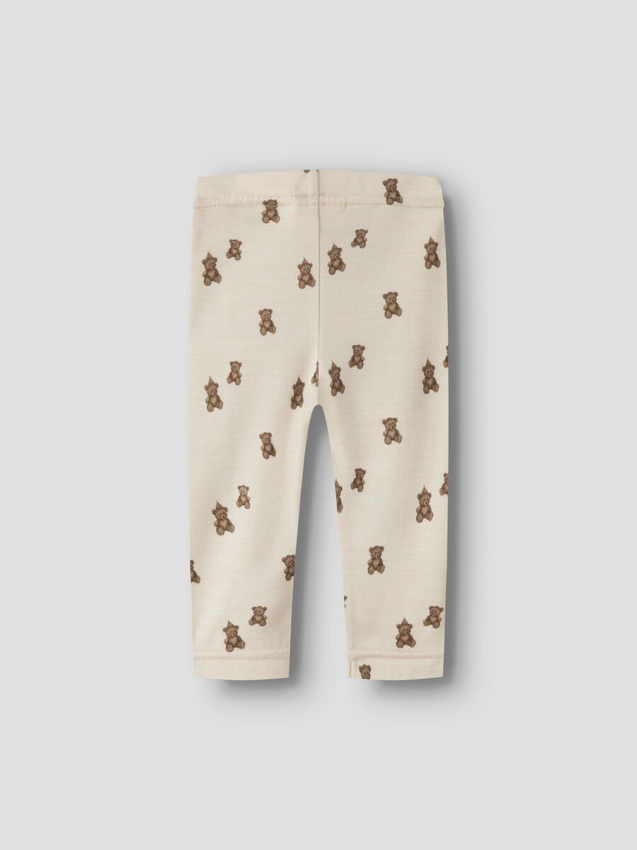 Nilo Nun Wo/Mo Slim Leggings Turtledove/Teddy Bear