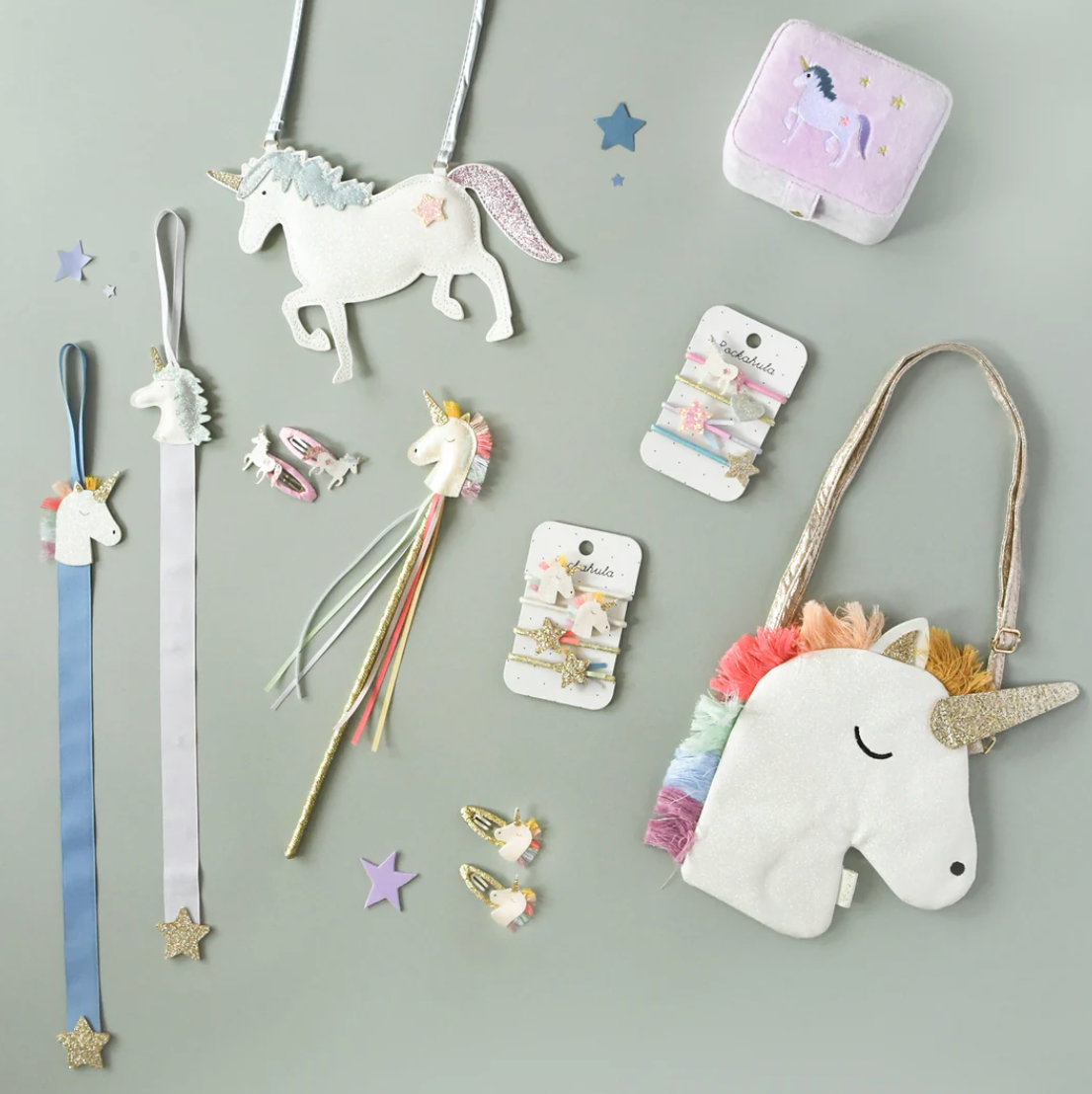 Rainbow Unicorn Wand Multi
