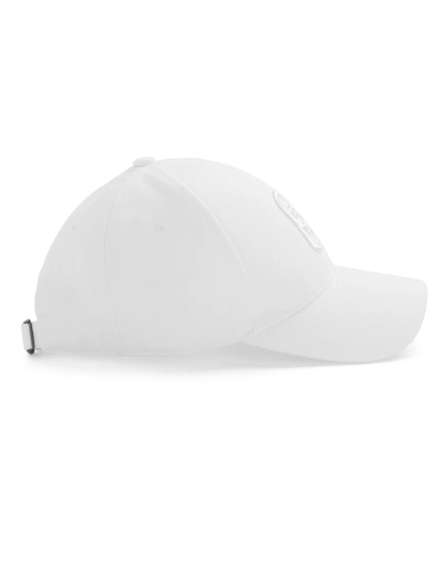 June Denim Cap White