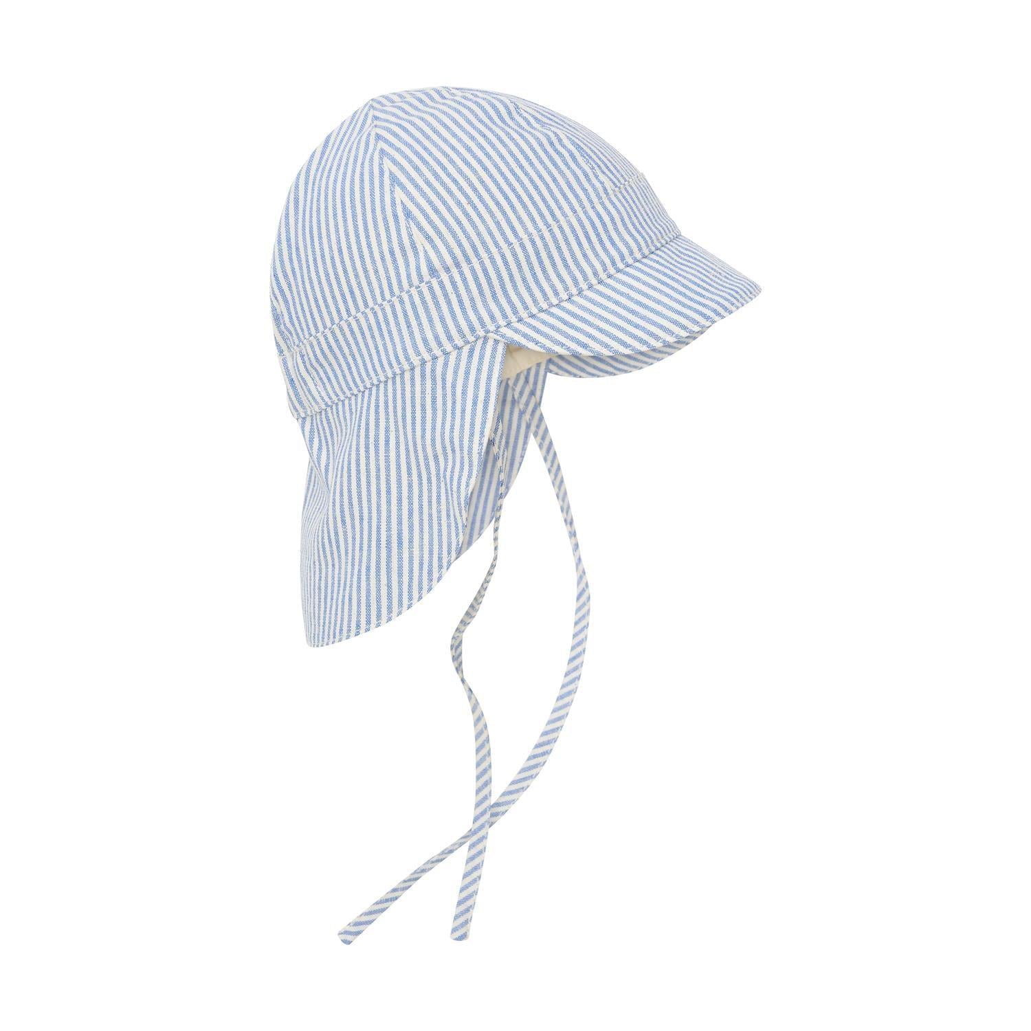 Summer Hat Woven Stripe Quiet Harbor